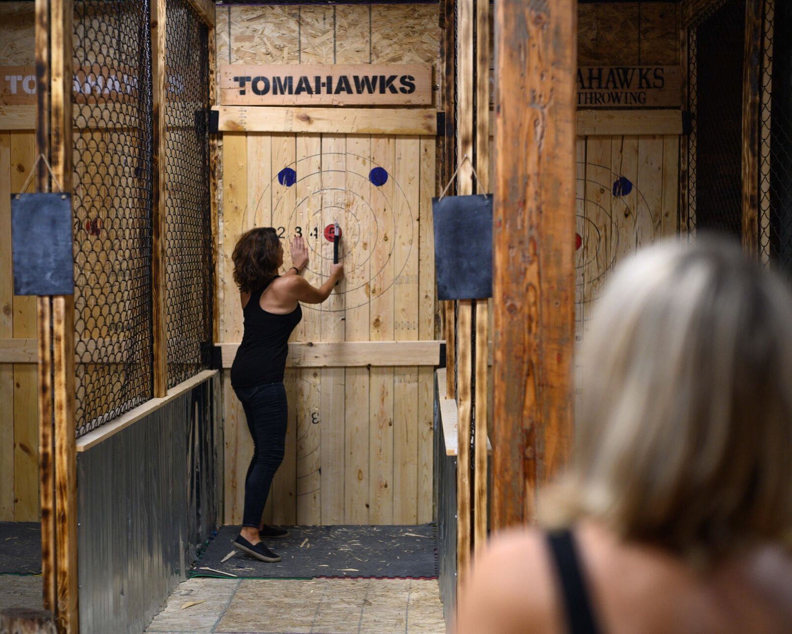 Best Place to Go on a Date, Place to Have a Party: Tomahawks Axe Throwing